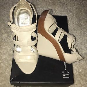 NEW INC Wedge Never Worn Size 8